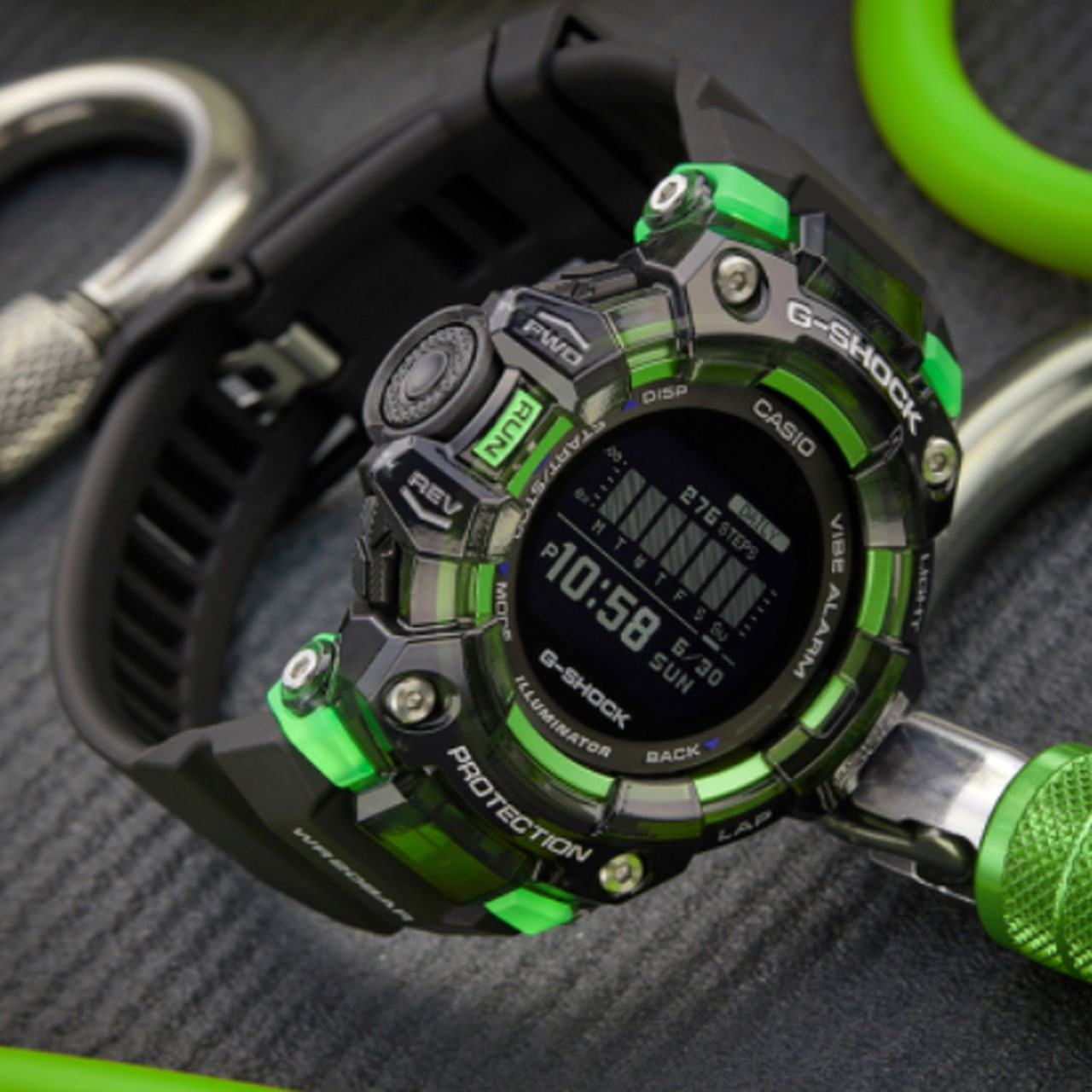 G-Shock+G-Squad+GBD-100SM-1ER+G-Squad+Bluetooth+watch